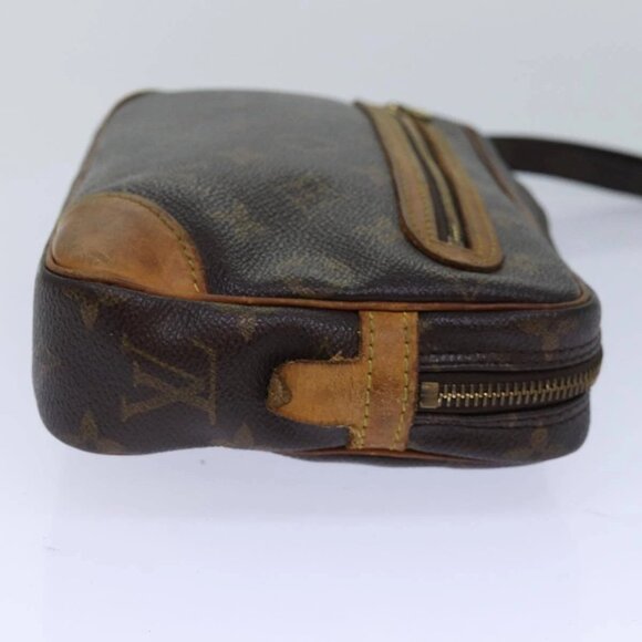 LOUIS VUITTON Monogram Marly Dragonne GM Clutch Bag M51825 LV Auth - Picture 3 of 16